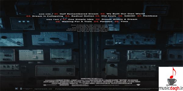 دانلود چهار موسیقی منتخب از فیلم Inception اثر هانس زیمر